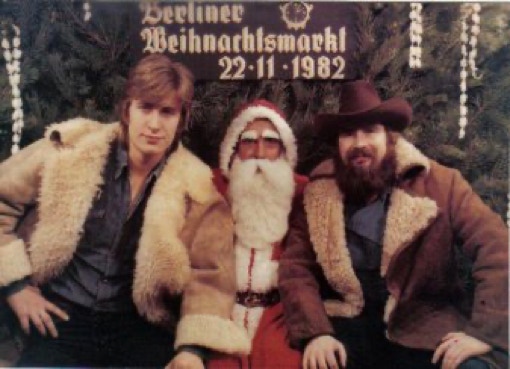 Hufnagel Achim und Piet auf dem Weihnachtsmarkt 1982