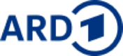 ARD Logo mit den Buchstaben "ARD" und einer stilisierten Eins in einem Kreis.