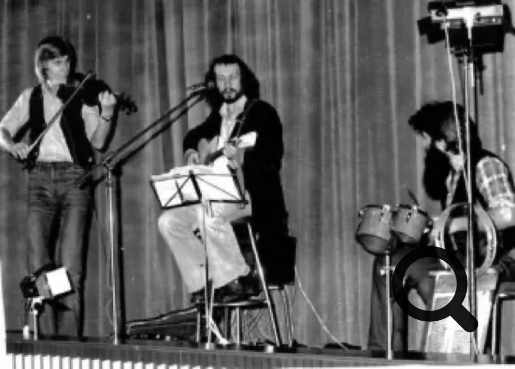 Gründungsformation Hufnagel Countryband 1979